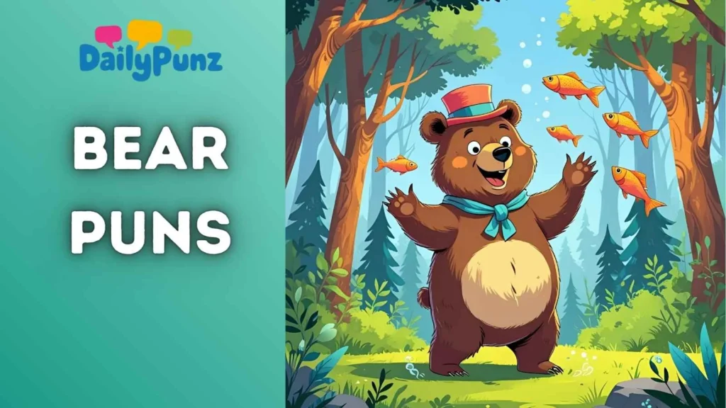 Bear Puns for Inspiring Captions
