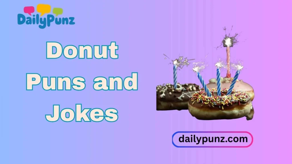 Birthday Donut Puns
