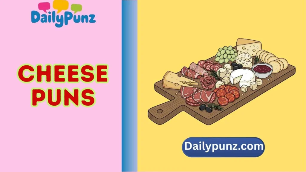Cheese Board Party Puns 