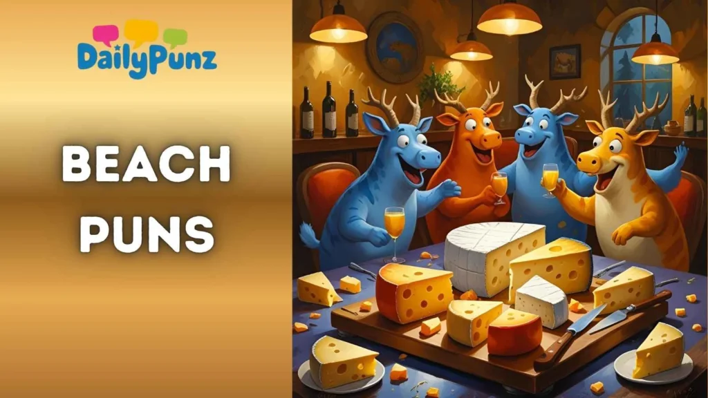 Cheese Board Party Puns
