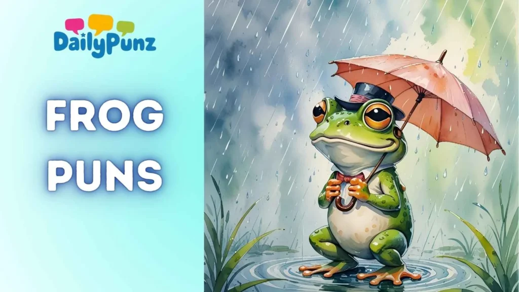 Funny Frog Puns