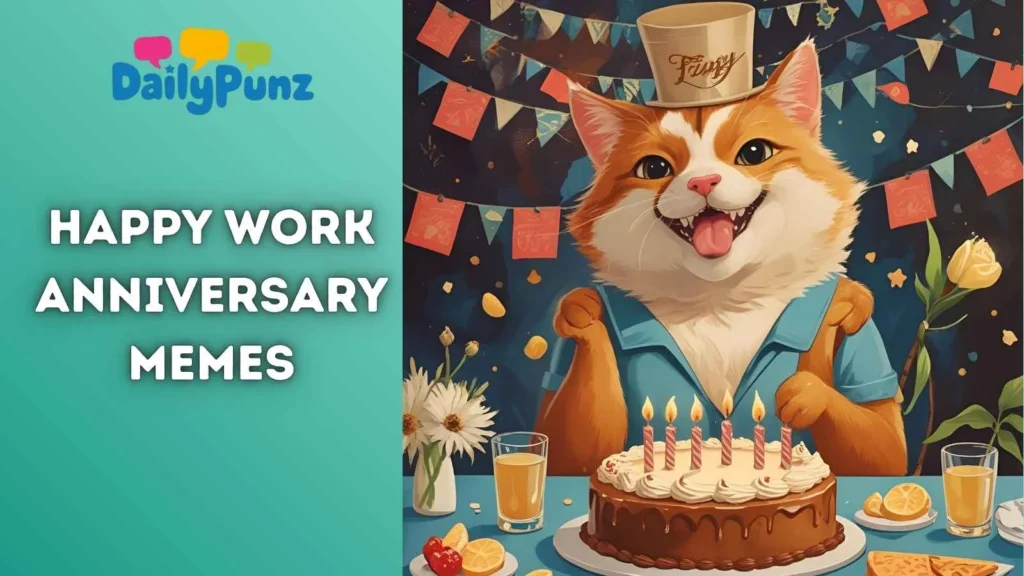 Hilarious Work Anniversary Puns