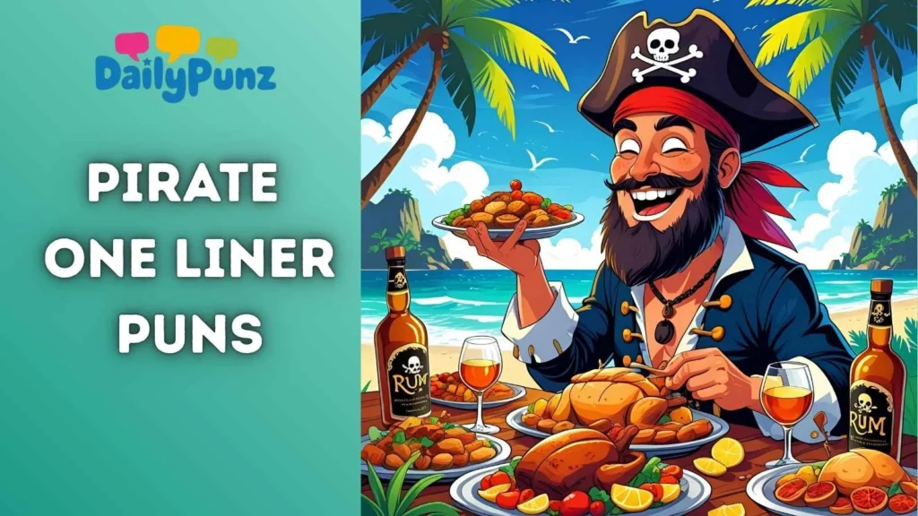 Pirate Puns About Food and Rum