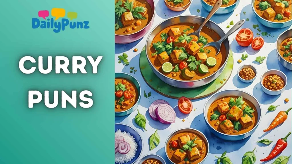 Vegetarian Curry Puns