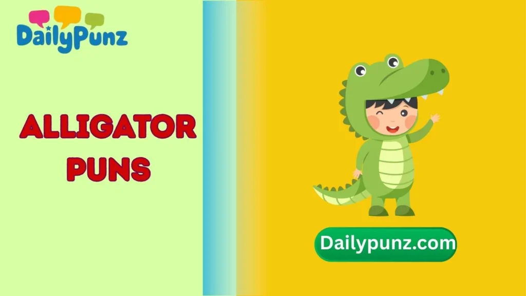 Cute Alligator Puns for Kids
