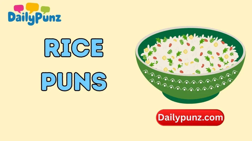 Cute Rice Puns 