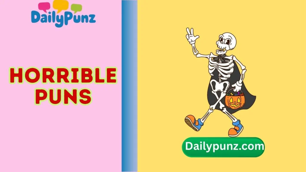Holiday Horrible Puns 