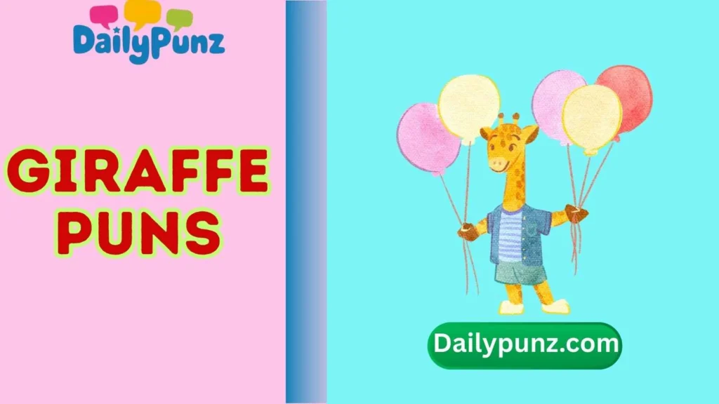 Party Giraffe Puns