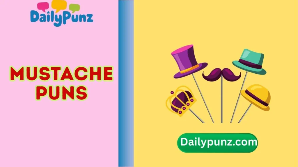 Party Mustache Puns