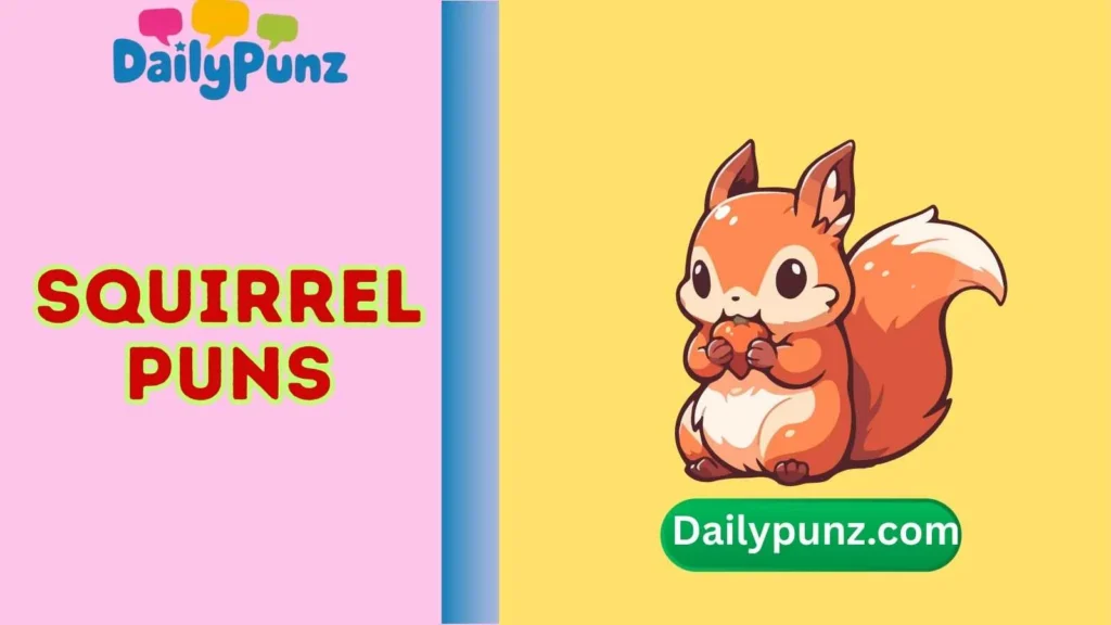 Seasonal Squirrel Puns