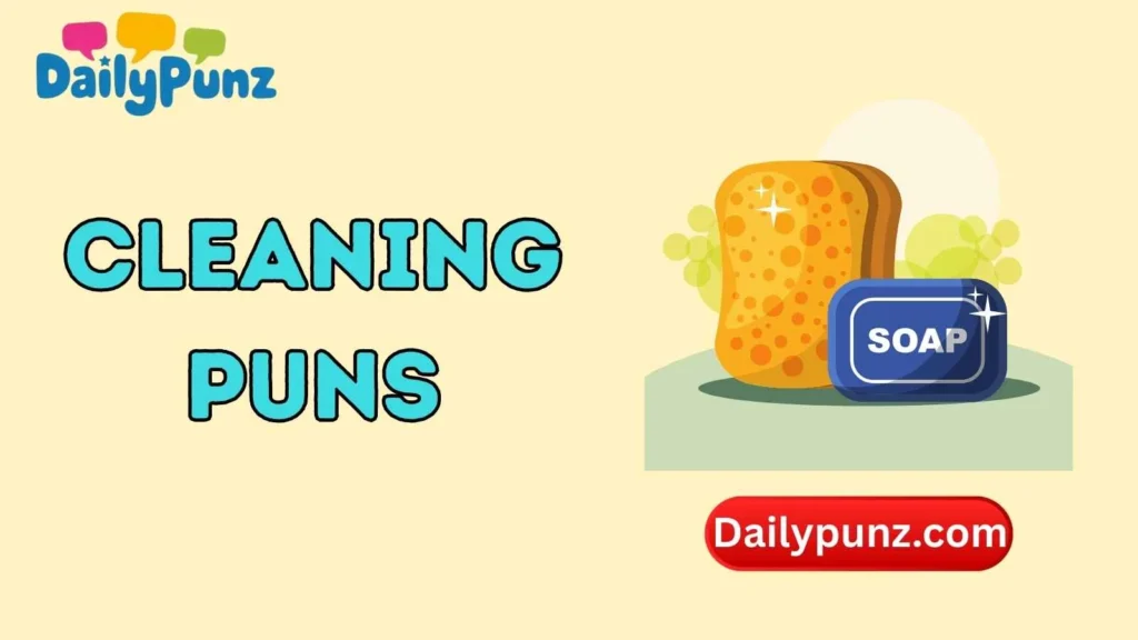 Soap and Sponge Puns