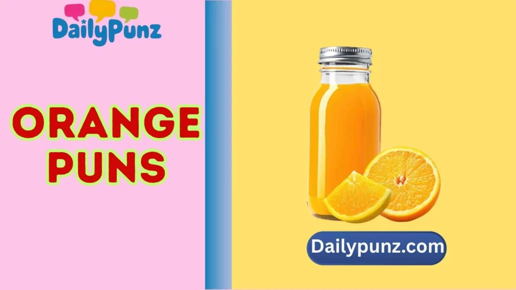 Orange Food & Drink Puns 