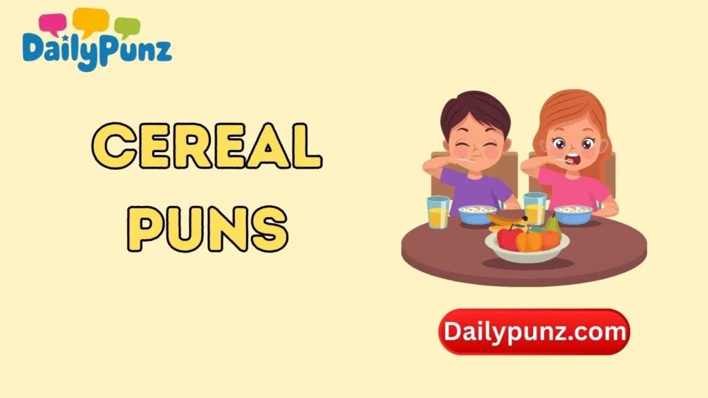 Kids’ Favorite Cartoon Cereal Puns